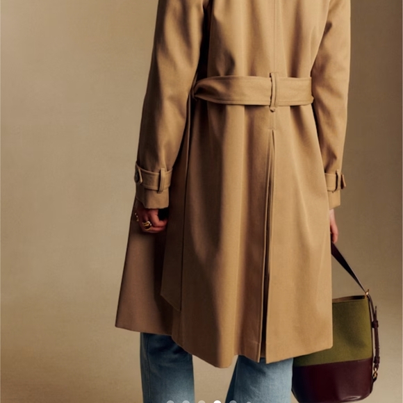 NWT Sezane Scott Trench Coat - Picture 2 of 7